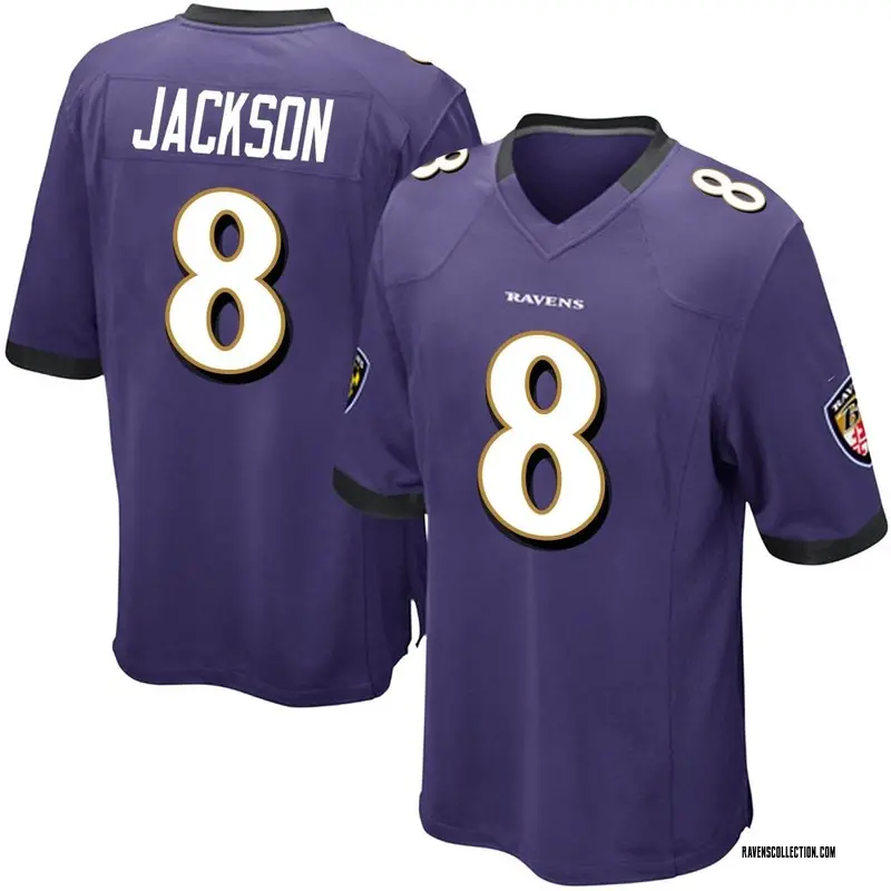 purple lamar jackson jersey