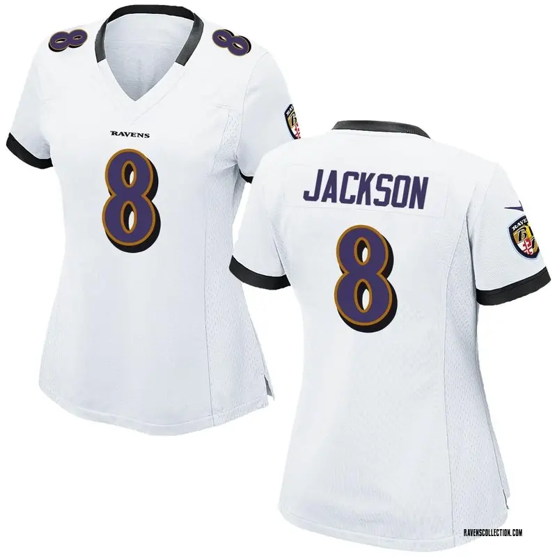 lamar jackson jersey white