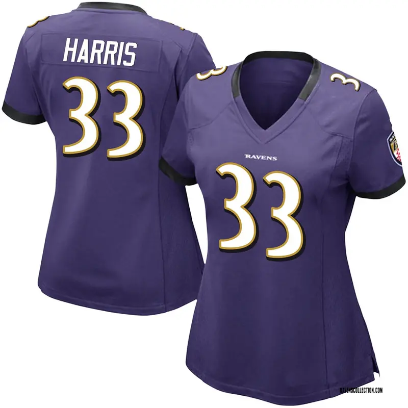 Limited Women's Davontae Harris Baltimore Ravens Nike Team Color Vapor ...