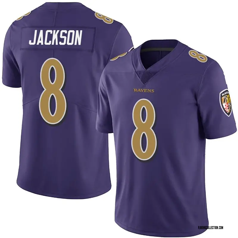 Limited Youth Lamar Jackson Baltimore Ravens Nike Team Color Vapor